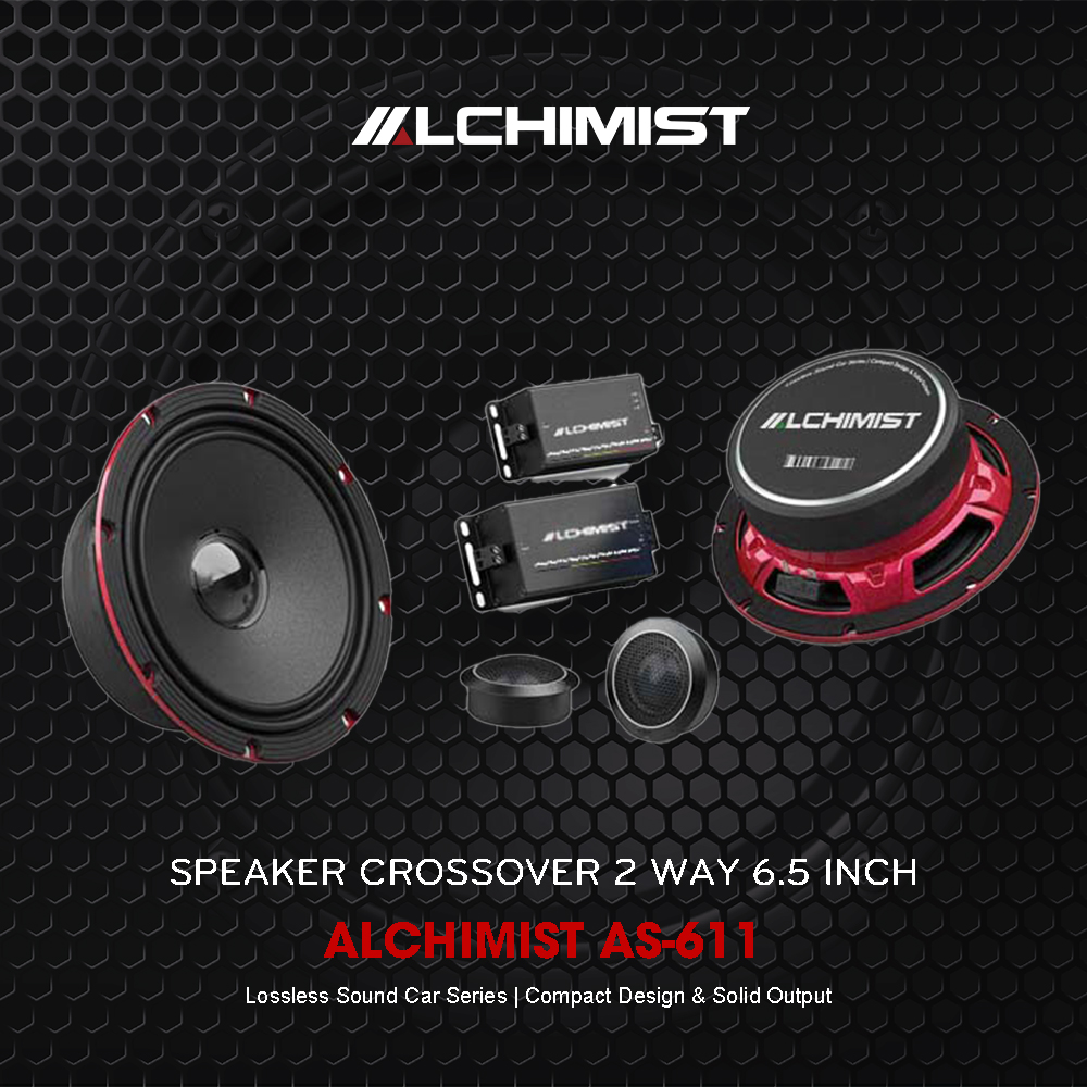 ALCHIMIST AS-611 Speaker Vehicle with Surround Sound System for Multidimensional Audio Experience